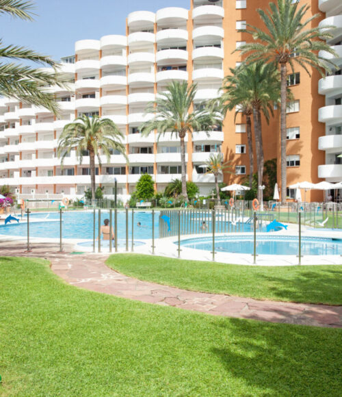 Estudio junto a la playa edificio Coronado