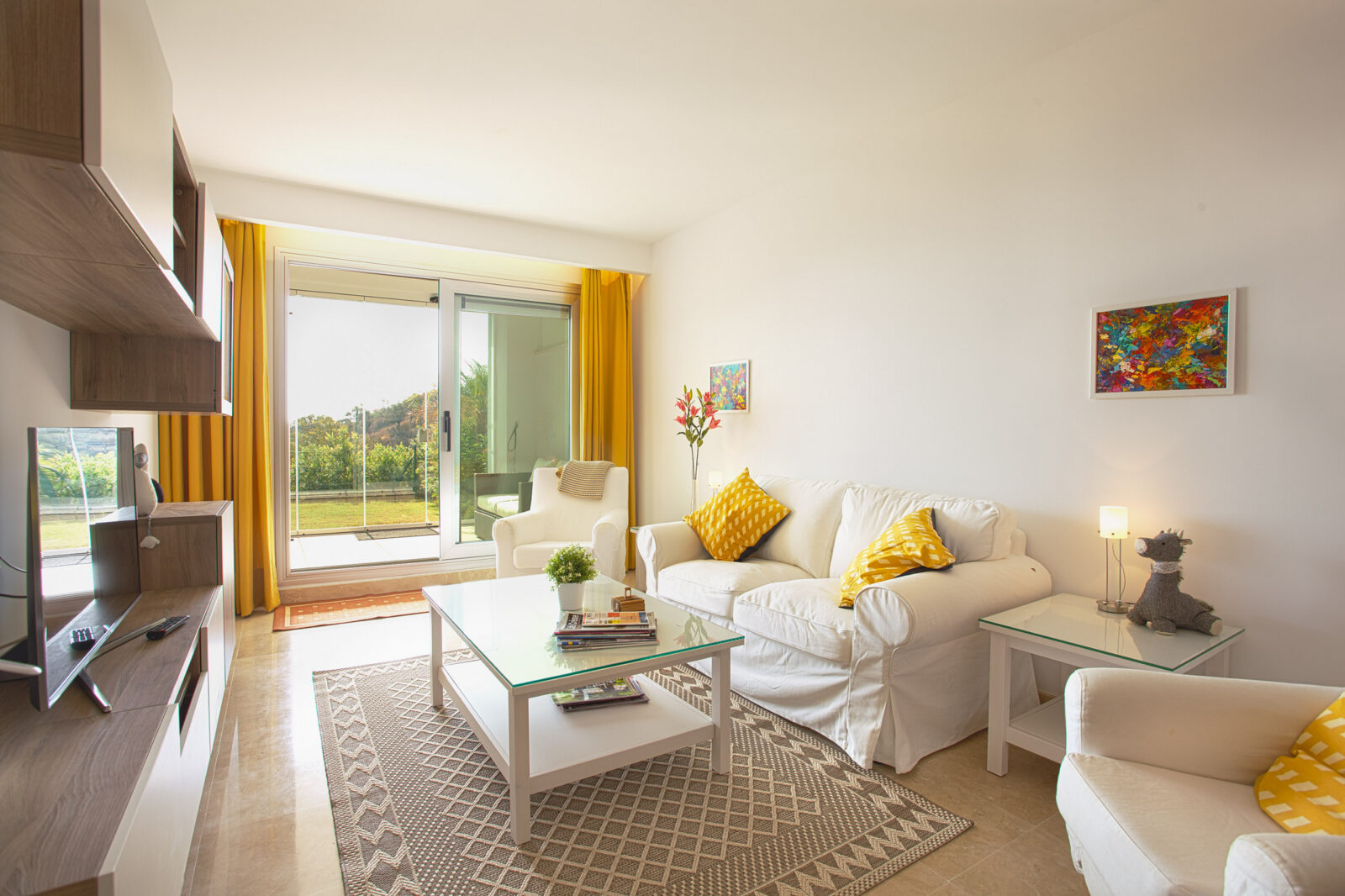 Apartamento en planta baja con impresionantes vistas