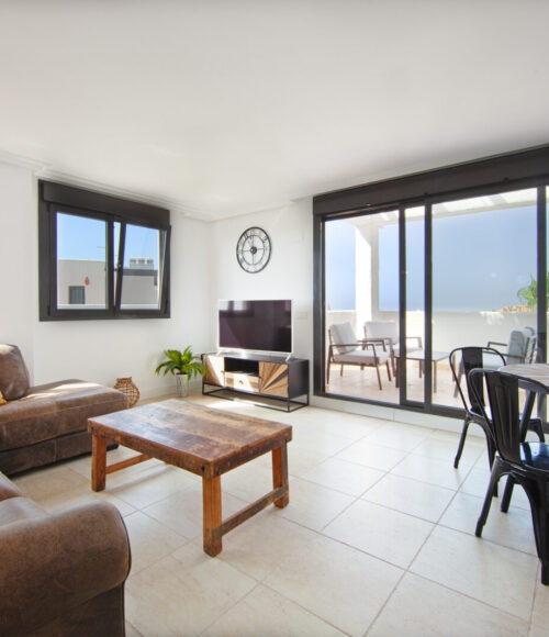 Atico en Sunset Golf – duplex con vistas al mar